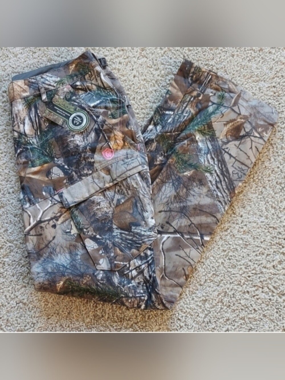 Realtree Women's Plus Size Game Winner Camo Pants SZ 16-18